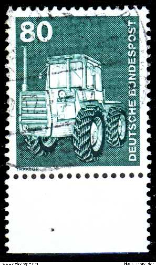 BRD DS INDUSTRIE U. TECHNIK Nr 853 Gestempelt URA X28092E - Used Stamps