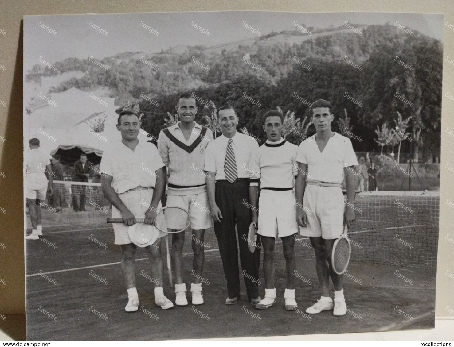 Italy Photo Italia Foto Tennis ACQUI TERME 1936 - Sporten