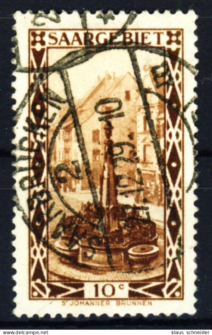 SAARGEBIET 1926 Nr 108 Zentrisch Gestempelt X3BEDC6 - Used Stamps