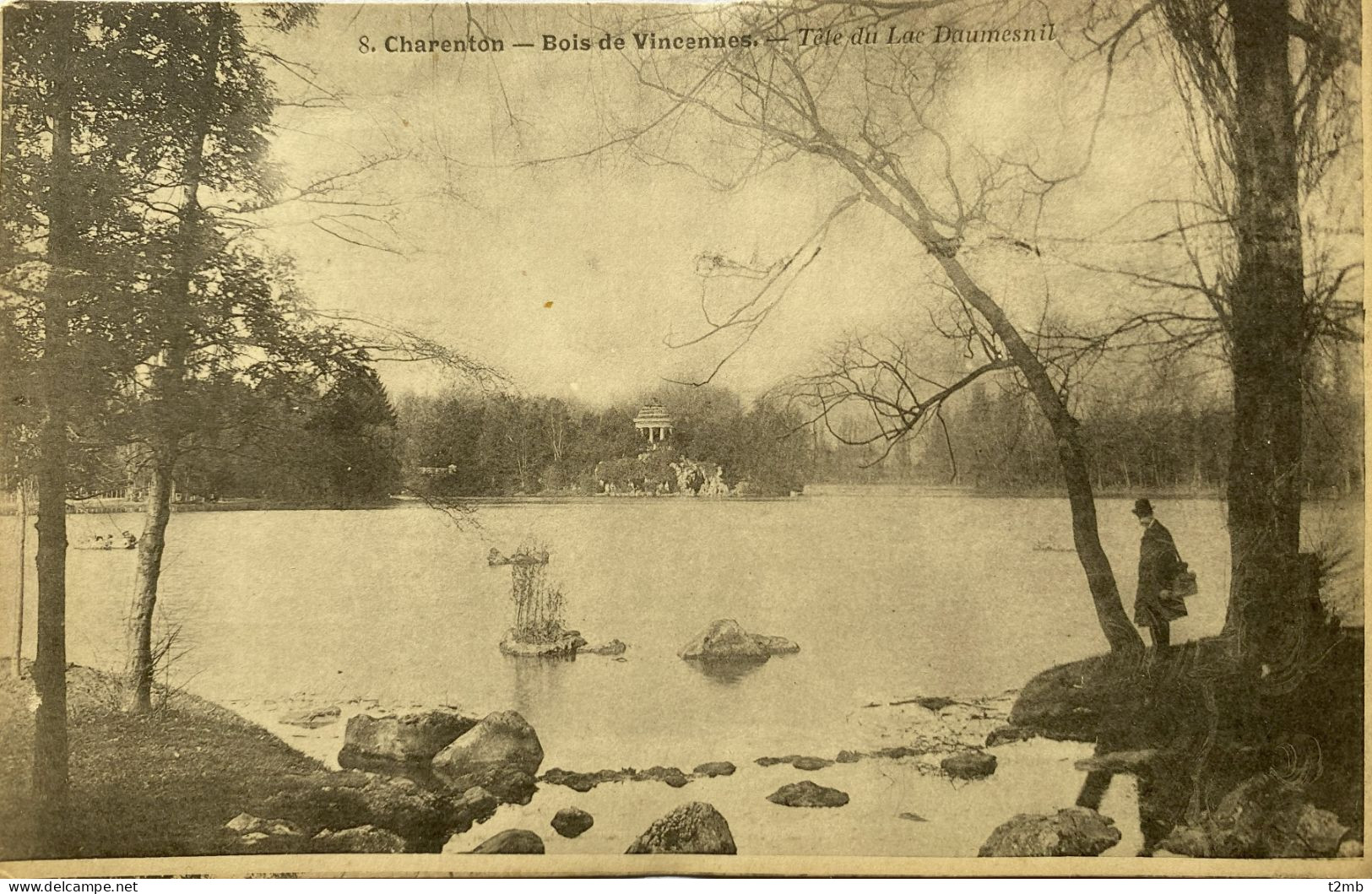 CPA CHARENTON - Bois De Vincennes - Tête Du Lac Daumesnil (n°8) - Charenton Le Pont