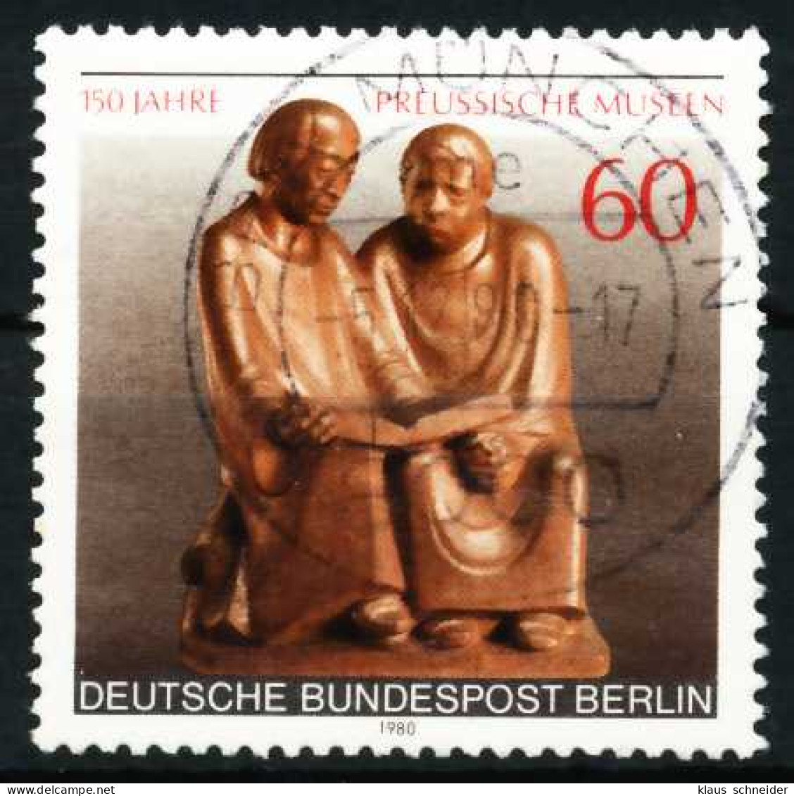 BERLIN 1980 Nr 626 Zentrisch Gestempelt X620FEE - Usati