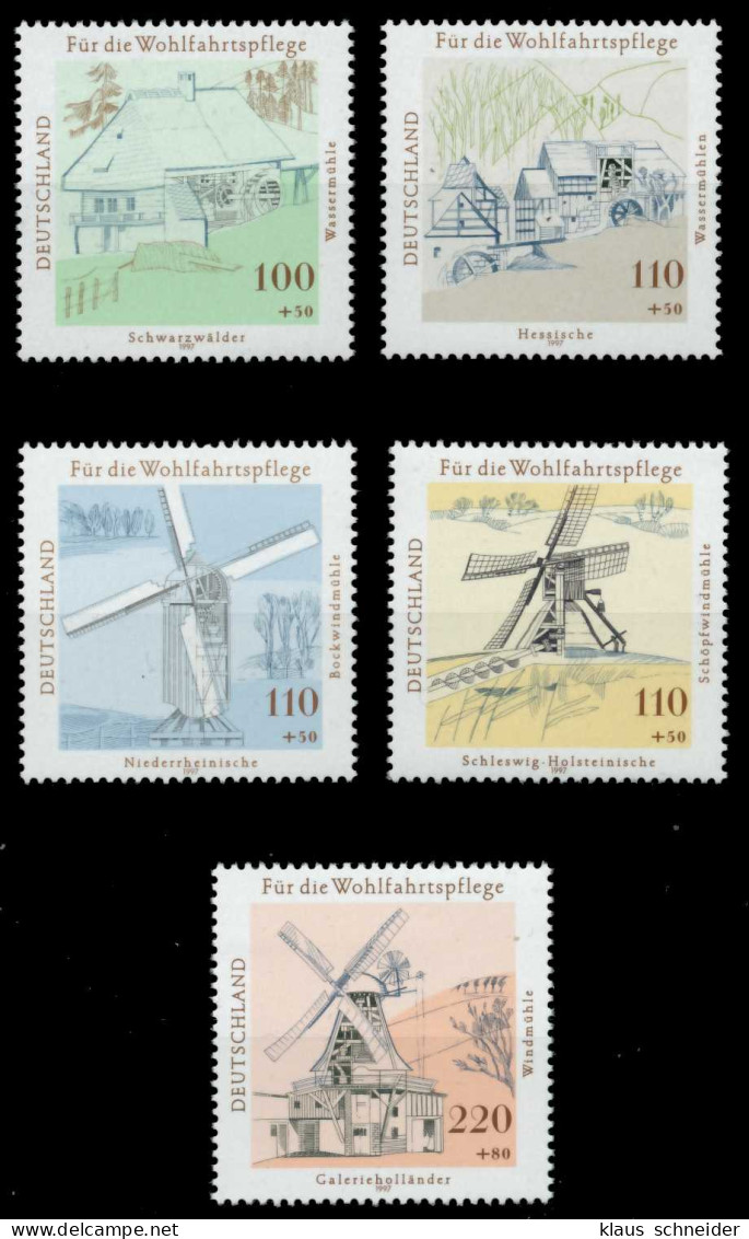 BRD 1997 Nr 1948-1952 Postfrisch X6B11DE - Unused Stamps