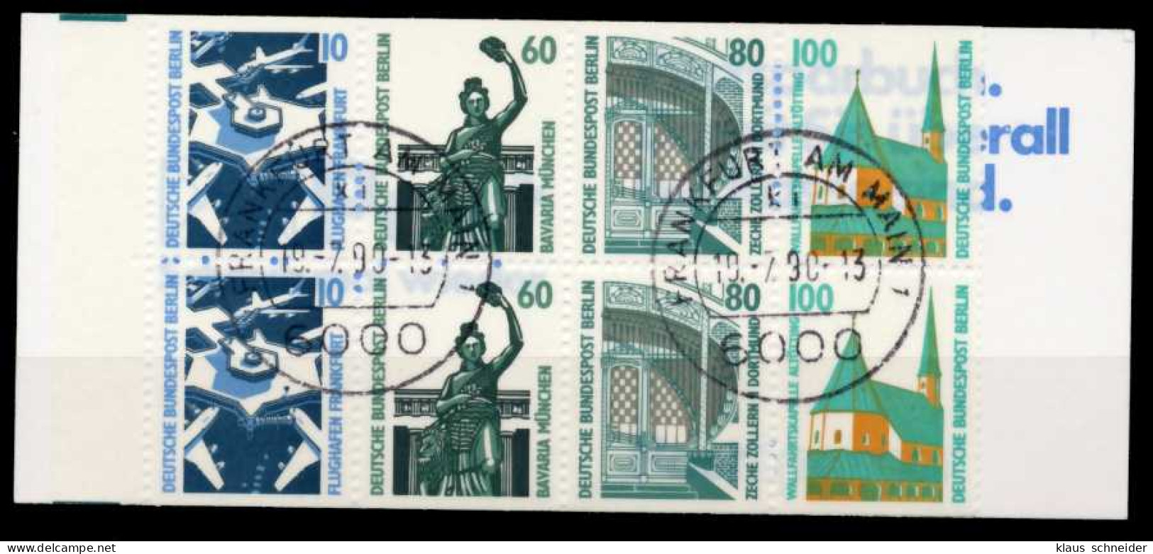 BERLIN MARKENHEFTCHEN Nr MH 15oZ Zentrisch Gestempelt X725536 - Postzegelboekjes