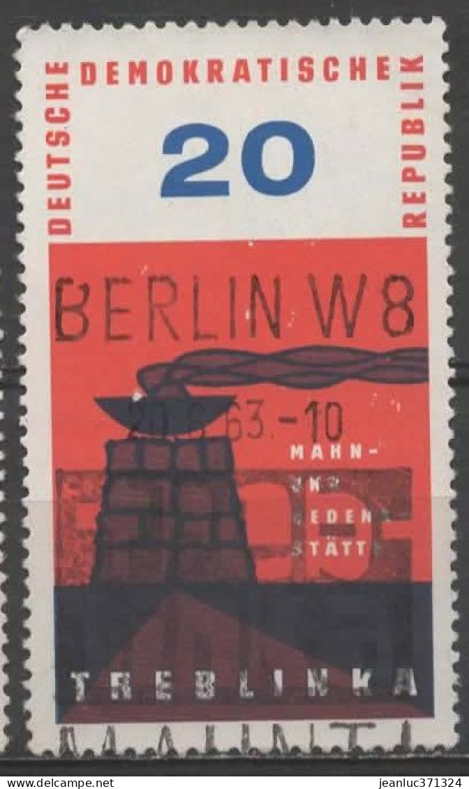 ALLEMAGNE N° 675 O Y&T 1963 Inauguration Du Monument - Used Stamps