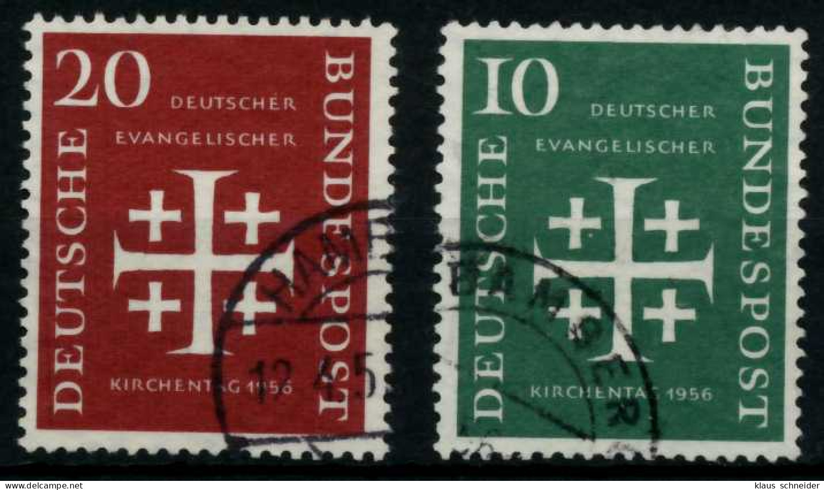 BRD 1956 Nr 235-236 Gestempelt X77A4CA - Used Stamps