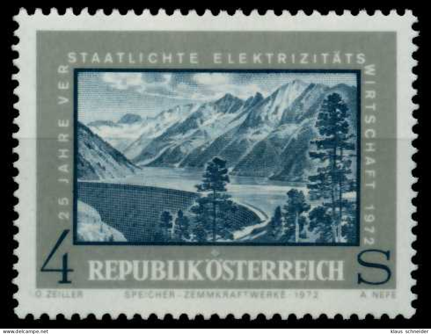 ÖSTERREICH 1972 Nr 1391 Postfrisch S5B1BBA - Nuevos