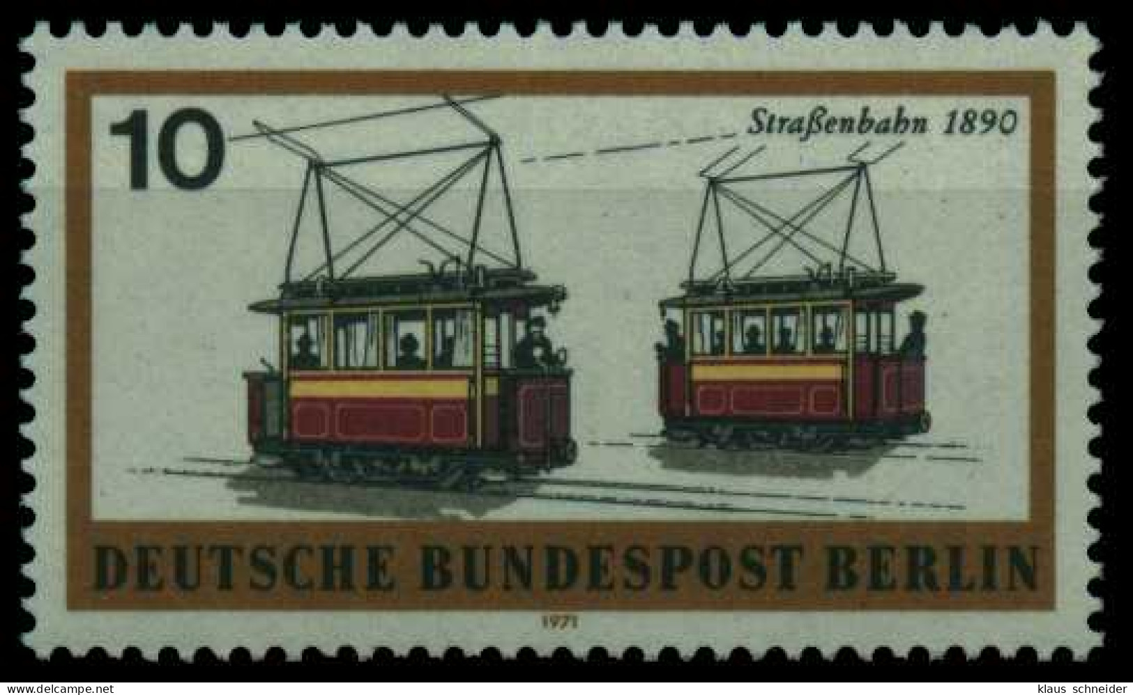 BERLIN 1971 Nr 380 Postfrisch S5EA1AA - Unused Stamps