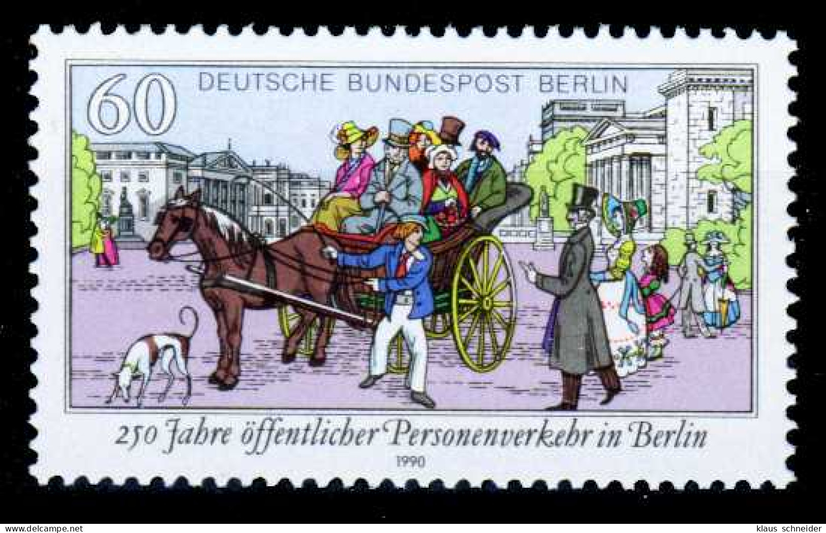 BERLIN 1990 Nr 861 Postfrisch S5F7BE6 - Neufs