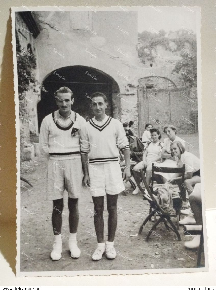 Italy Photo Italia Foto Tennis Antonio Bozzo 1940. - Sport