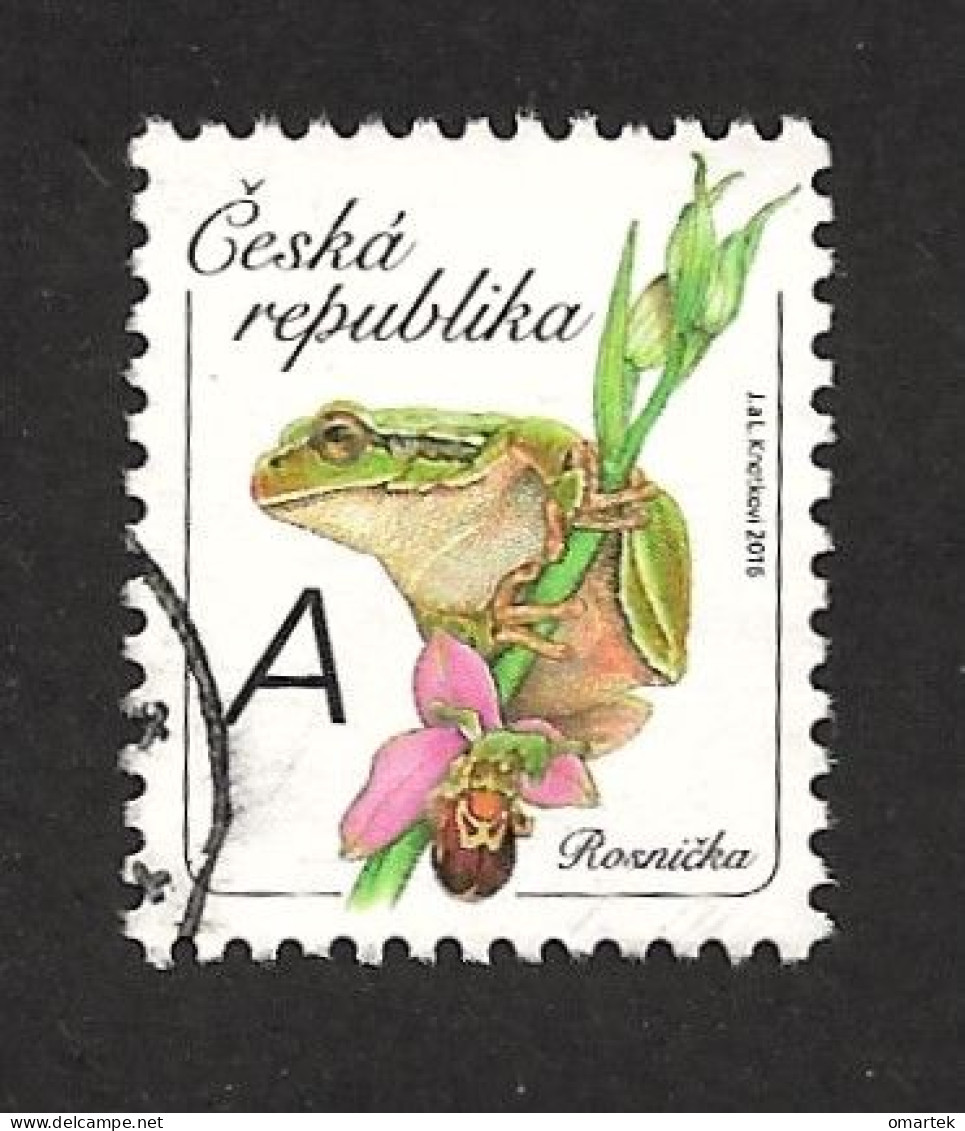 Czech Republic 2016 ⊙ Mi 900 European Tree Frog (Hyla Arborea). République Tchèque Tschechische Republik C17 - Oblitérés