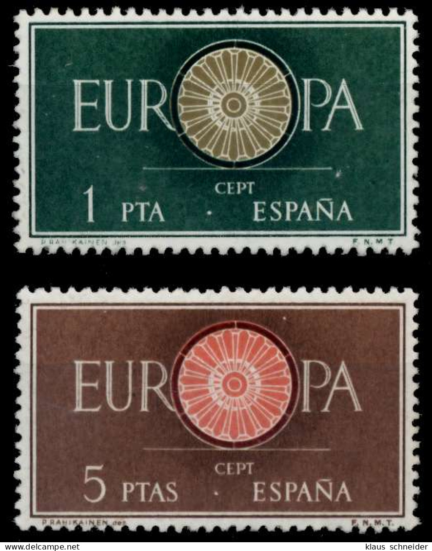 SPANIEN 1960 Nr 1189-1190 Postfrisch X933AF2 - Ungebraucht