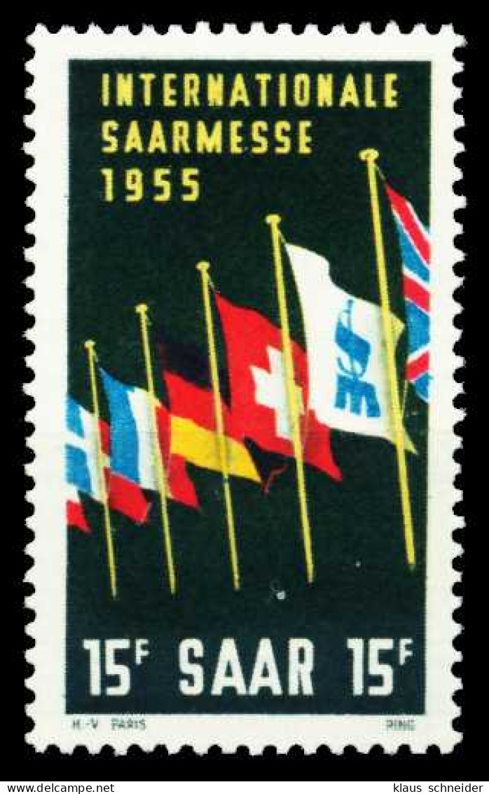 SAARLAND 1955 Nr 359 Postfrisch S1B5E46 - Unused Stamps