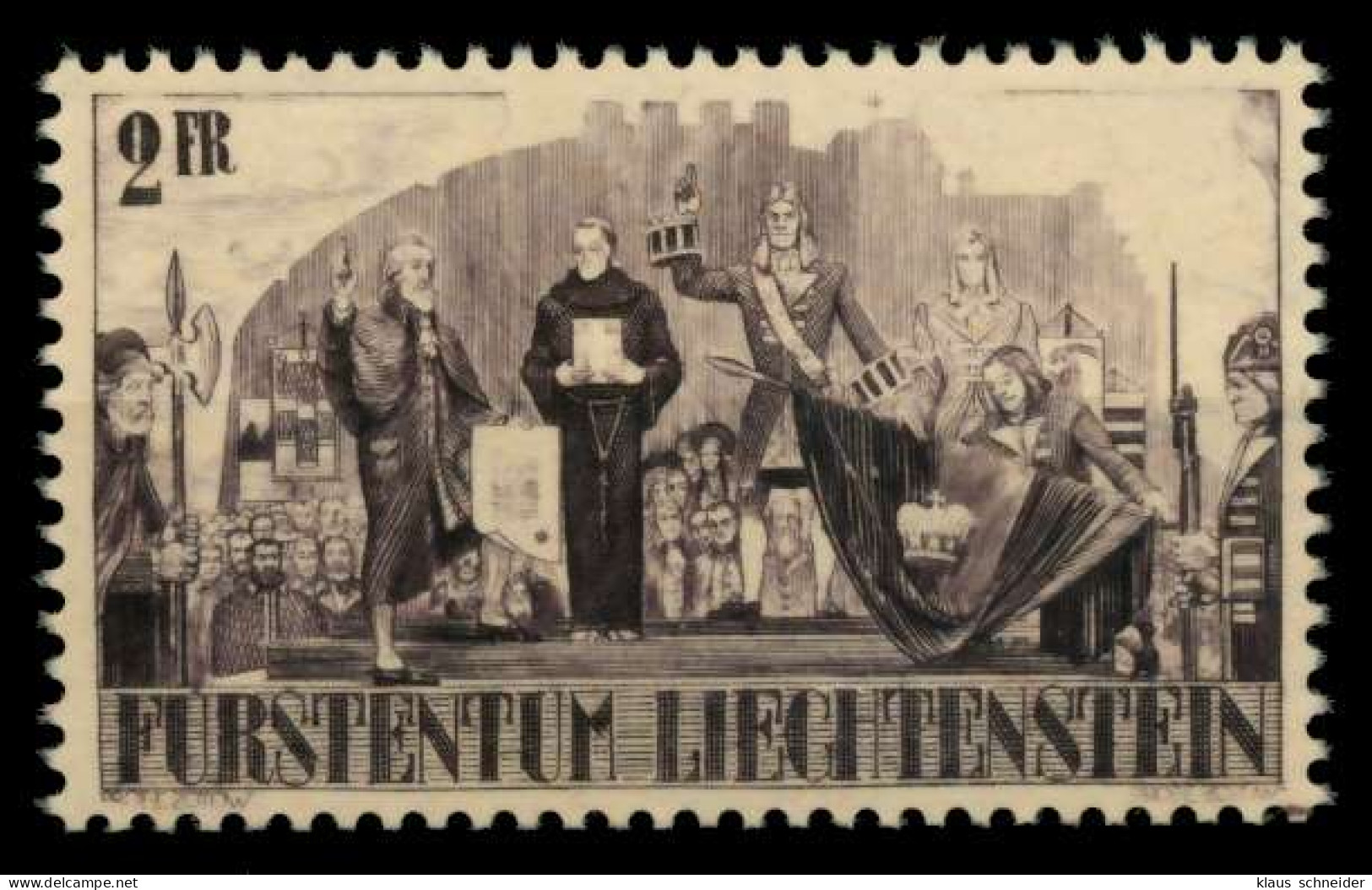 LIECHTENSTEIN 1942 Nr 206 Postfrisch X6FE372 - Unused Stamps