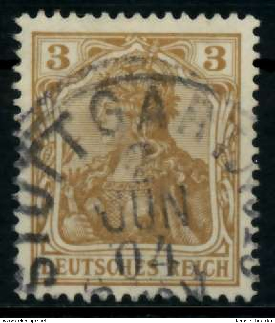 D-REICH GERMANIA Nr 69a Gestempelt X726E06 - Usados