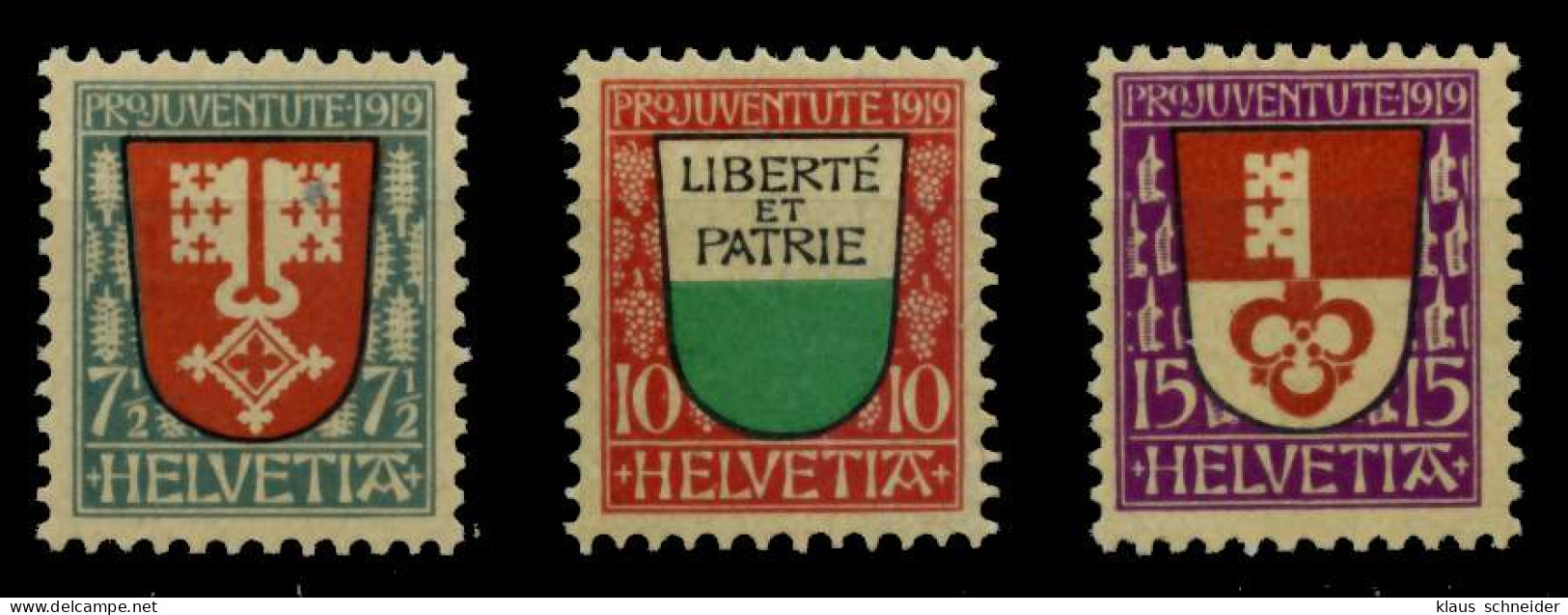 SCHWEIZ PRO JUVENTUTE Nr 149-151 Postfrisch X73CE42 - Ungebraucht