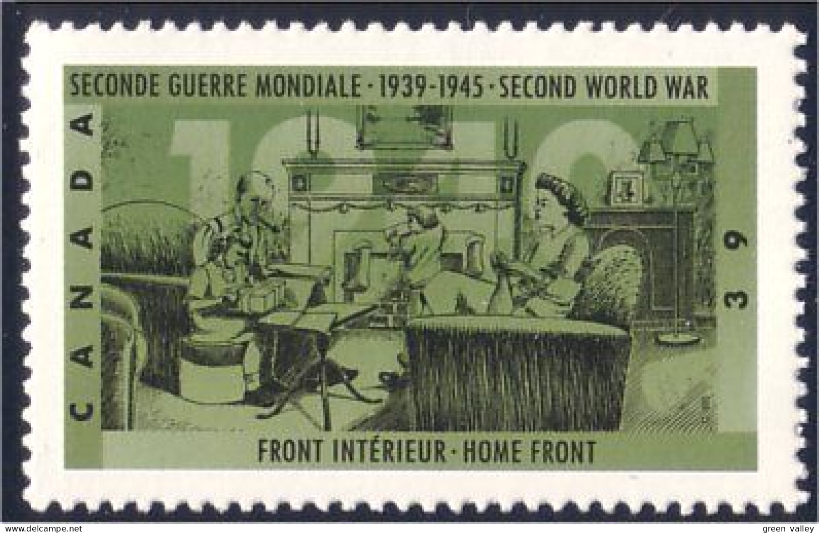 Canada Guerre WWII MNH ** Neuf SC (C12-98c) - WW2 (II Guerra Mundial)