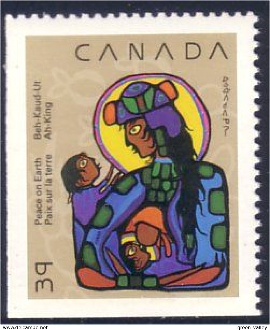 Canada Noel Christmas 1990 Vierge Et Enfant Madonna Child MNH ** Neuf SC (C12-94ascgb) - Christmas