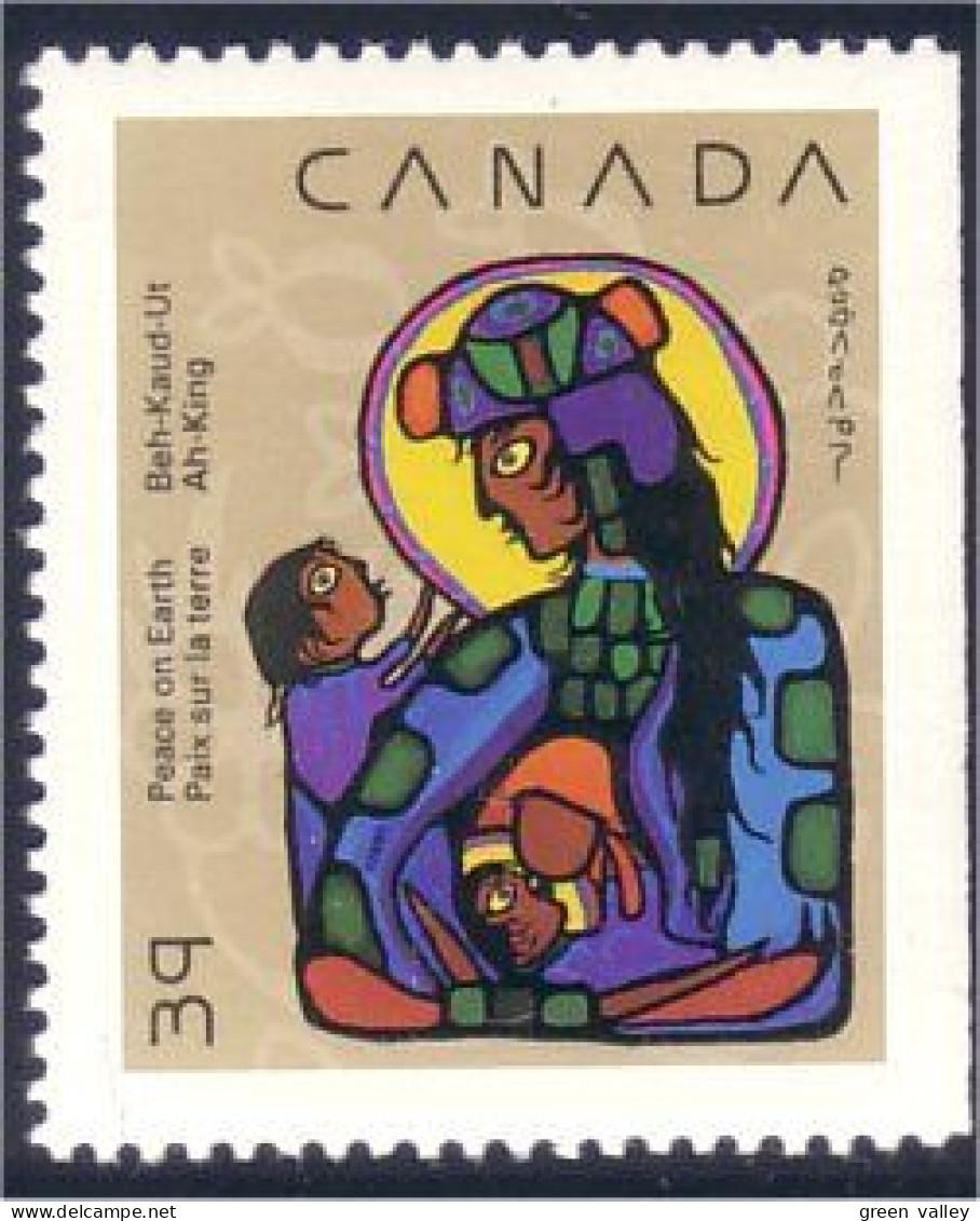 Canada Noel Christmas 1990 Vierge Et Enfant Madonna Child MNH ** Neuf SC (C12-94asda) - Ongebruikt