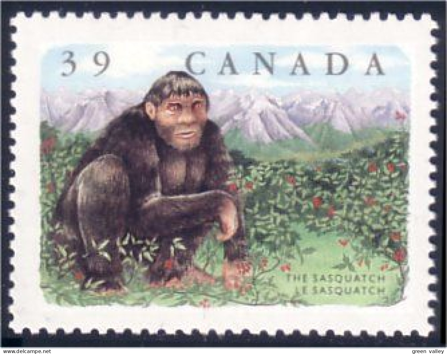 Canada Folklore Sasquatch MNH ** Neuf SC (C12-89a) - Unused Stamps