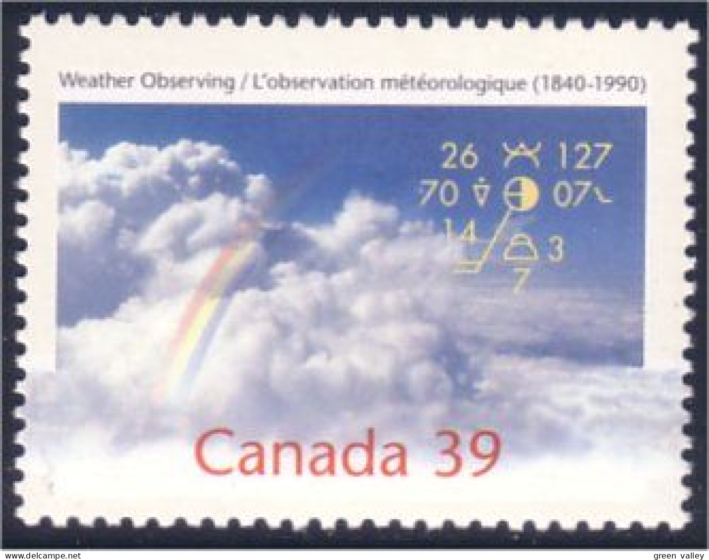 Canada Climat Weather MNH ** Neuf SC (C12-87a) - Unused Stamps