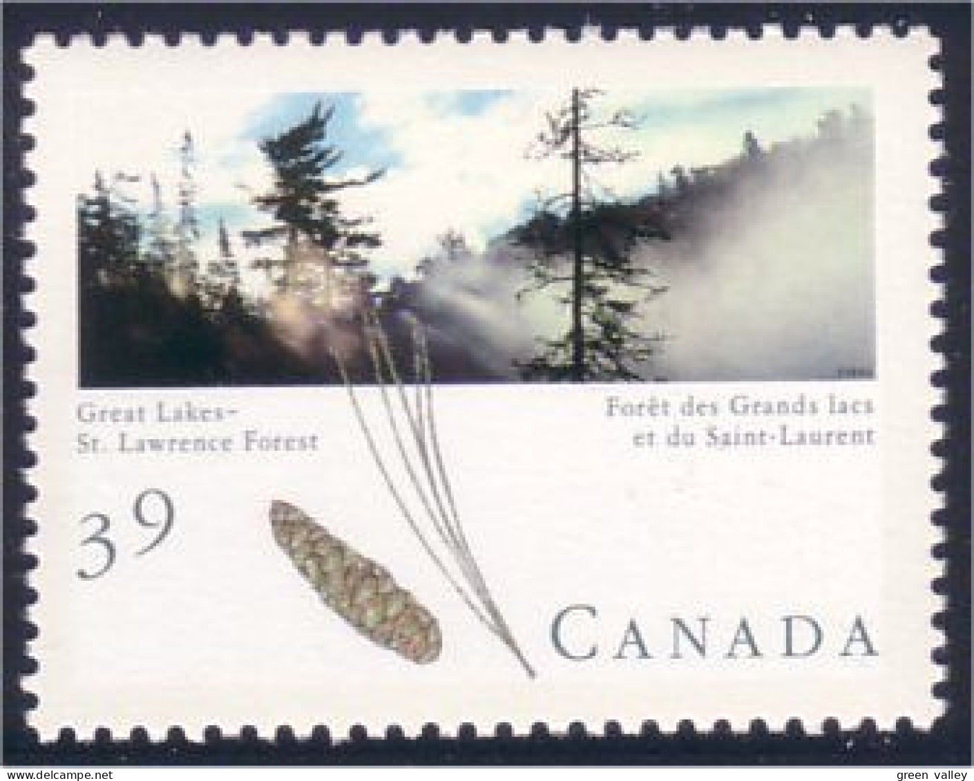 Canada Foret Great Lakes Forest MNH ** Neuf SC (C12-84b) - Arbres