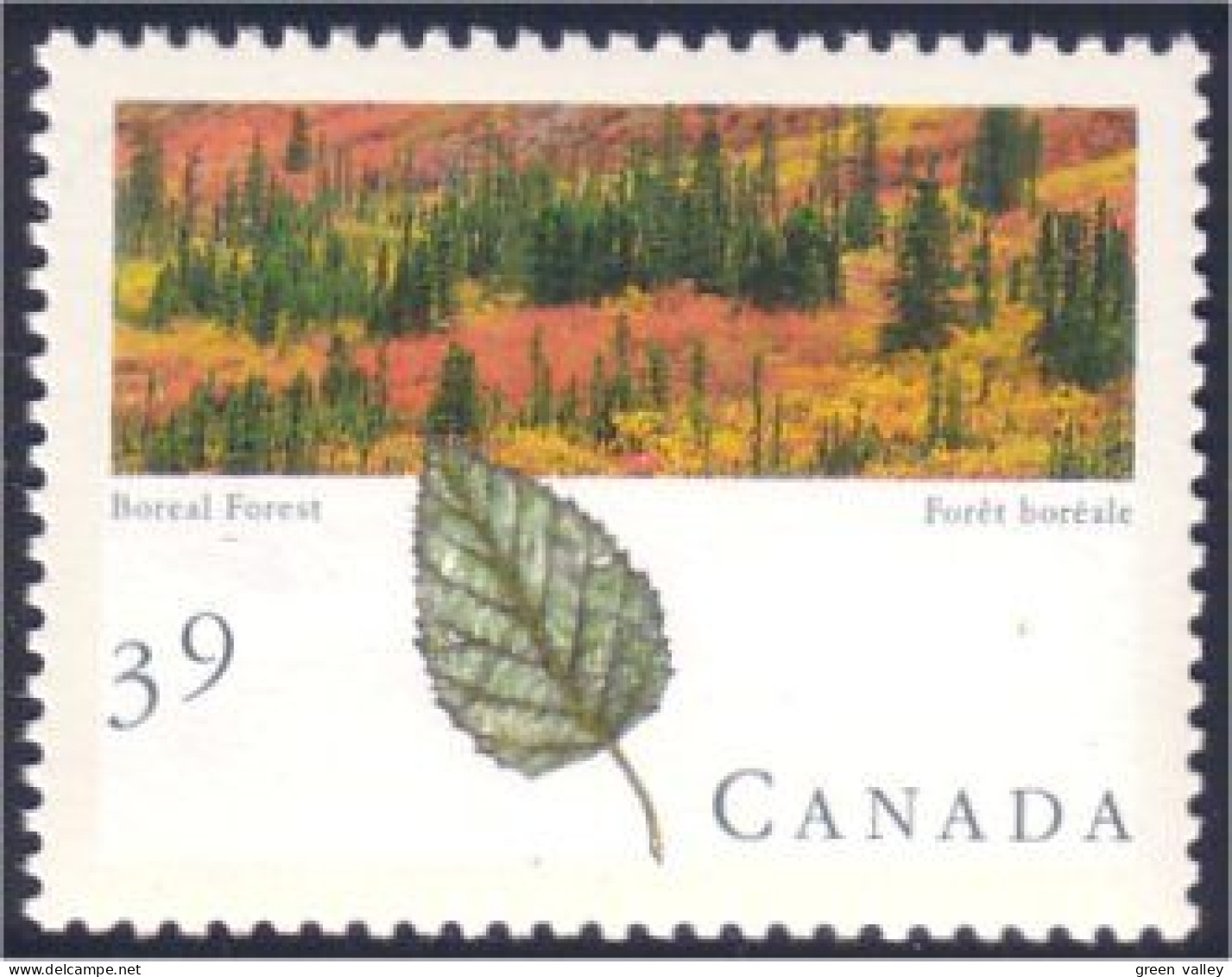 Canada Foret Boréale Forest MNH ** Neuf SC (C12-86b) - Trees