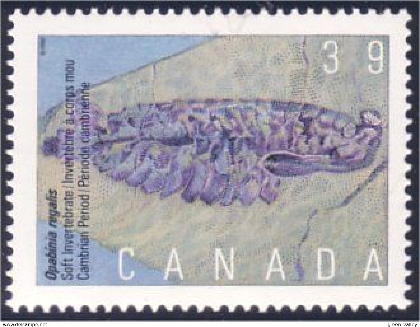 Canada Invertebre Invertebrate Prehistoric Dinosaure MNH ** Neuf SC (C12-82d) - Marine Life