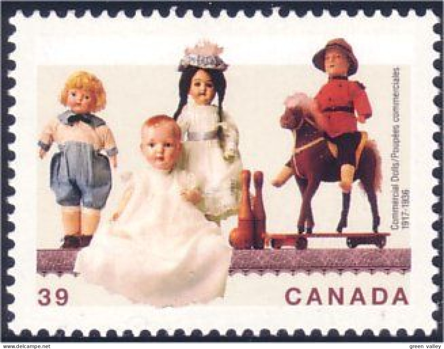 Canada Poupées Dolls MNH ** Neuf SC (C12-76a) - Unused Stamps