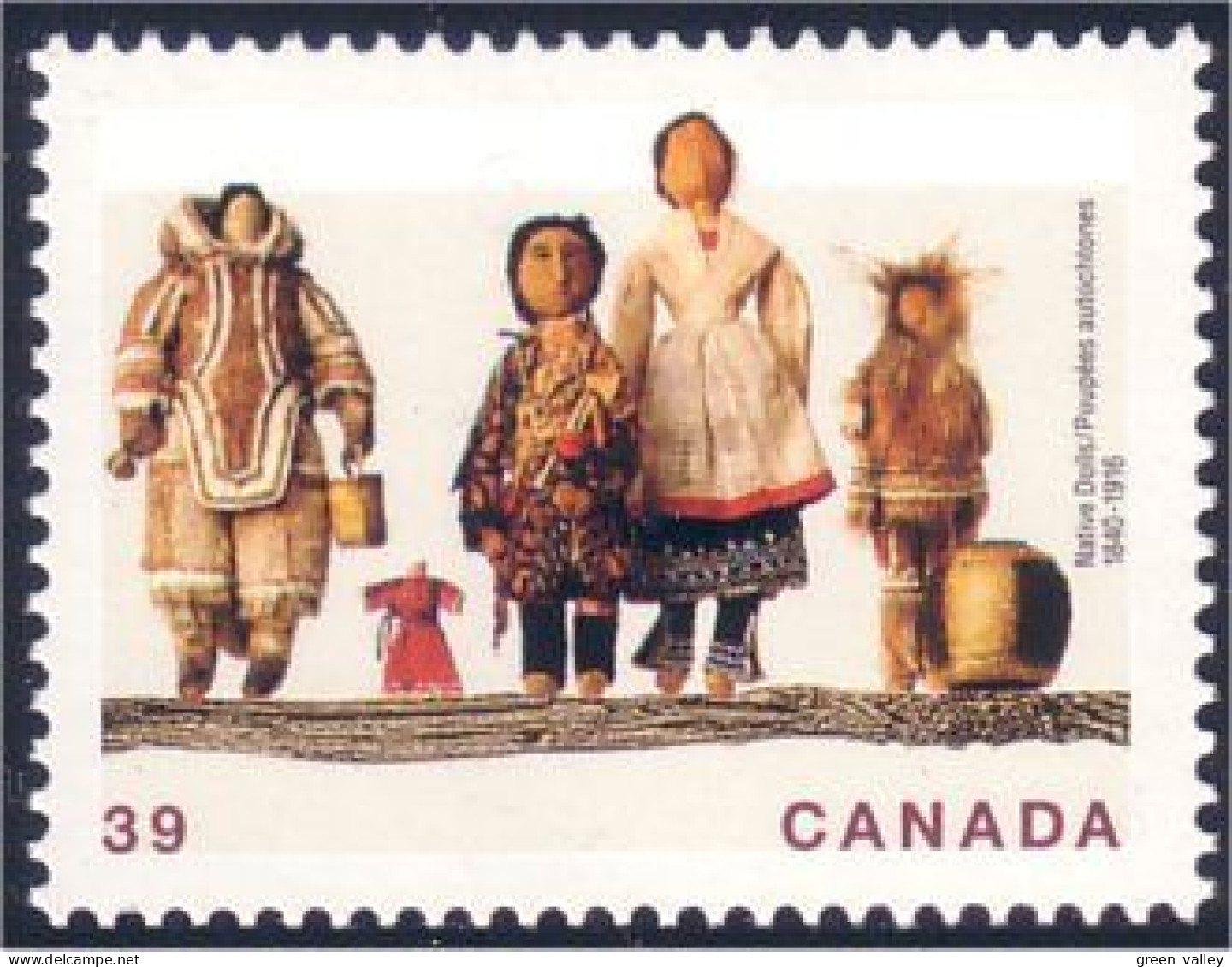 Canada Poupées Dolls MNH ** Neuf SC (C12-74b) - Kostums