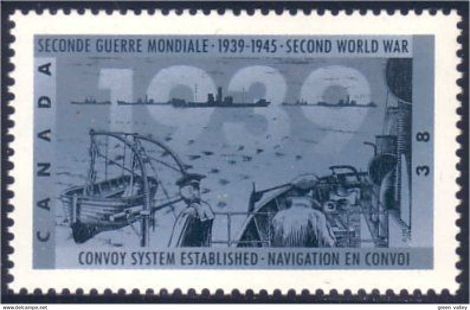 Canada Navigation Bateaux Ships MNH ** Neuf SC (C12-62b) - Militaria