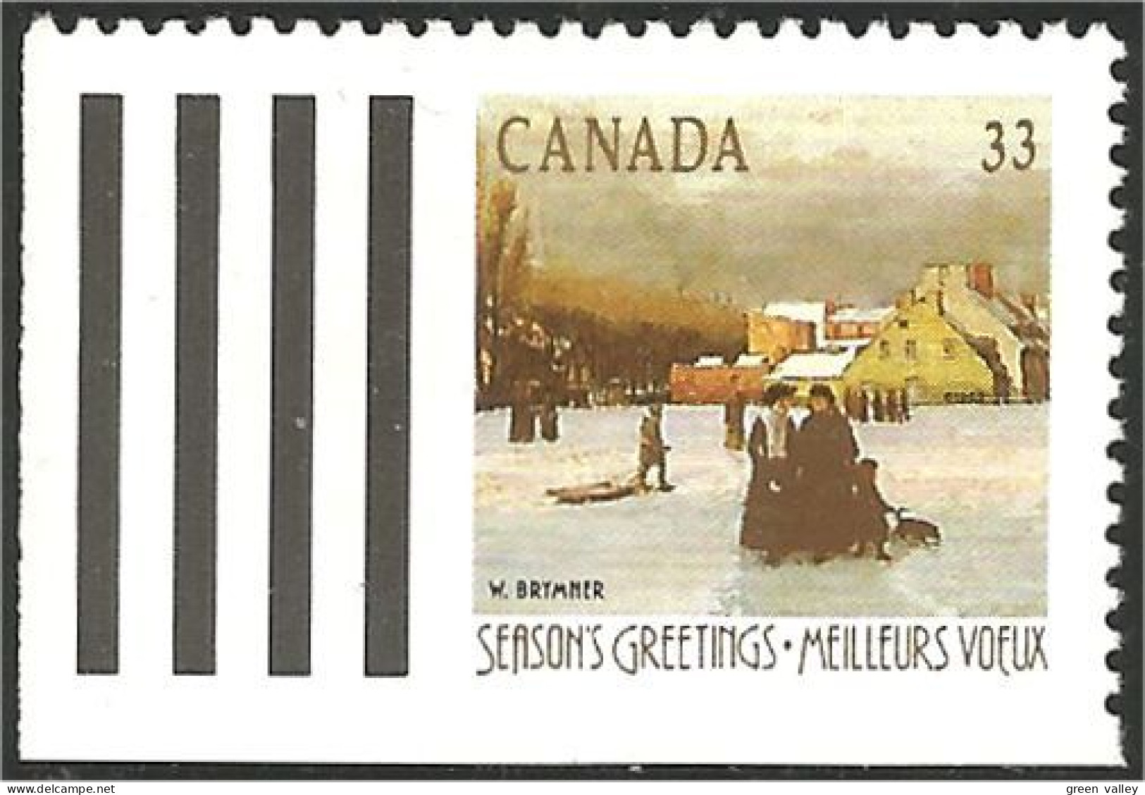 Canada Noel Christmas 1989 MNH ** Neuf SC (C12-59cga) - Neufs