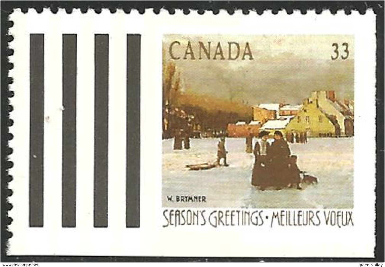 Canada Noel Christmas 1989 MNH ** Neuf SC (C12-59cda) - Unused Stamps