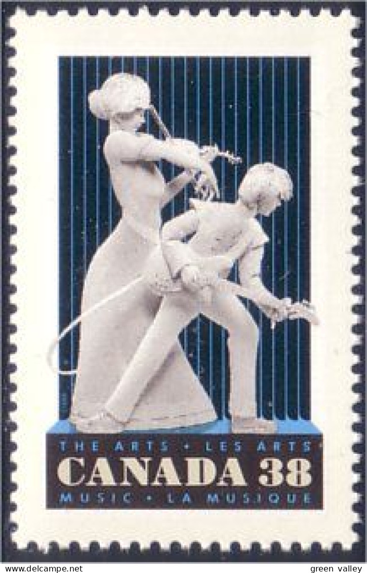 Canada Musique Violon Violin Guitar Guitare Music MNH ** Neuf SC (C12-53c) - Muziek