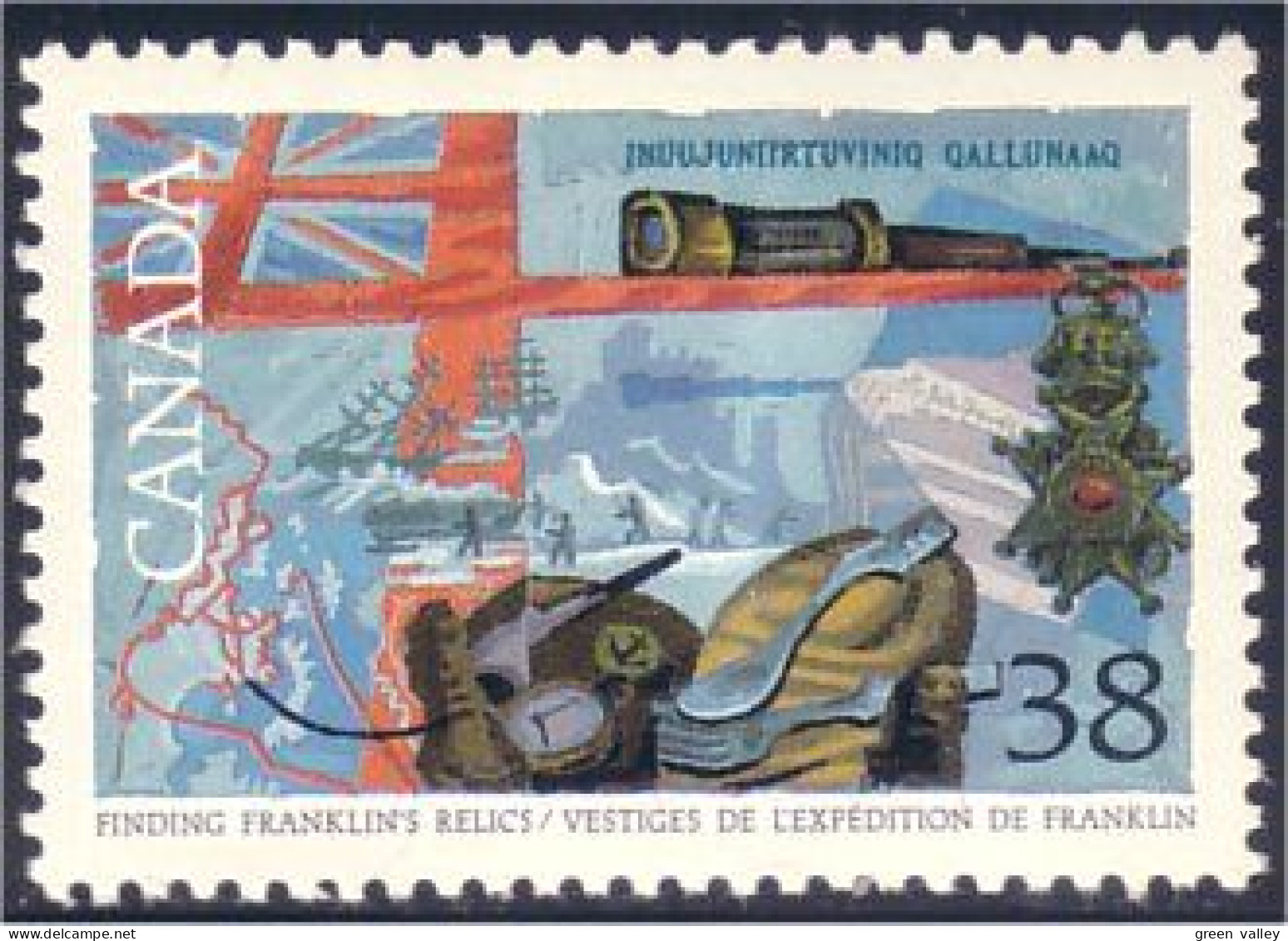 Canada Explorateur Sir John Franklin Explorer Epave Shipwreck MNH ** Neuf SC (C12-34c) - Geografía