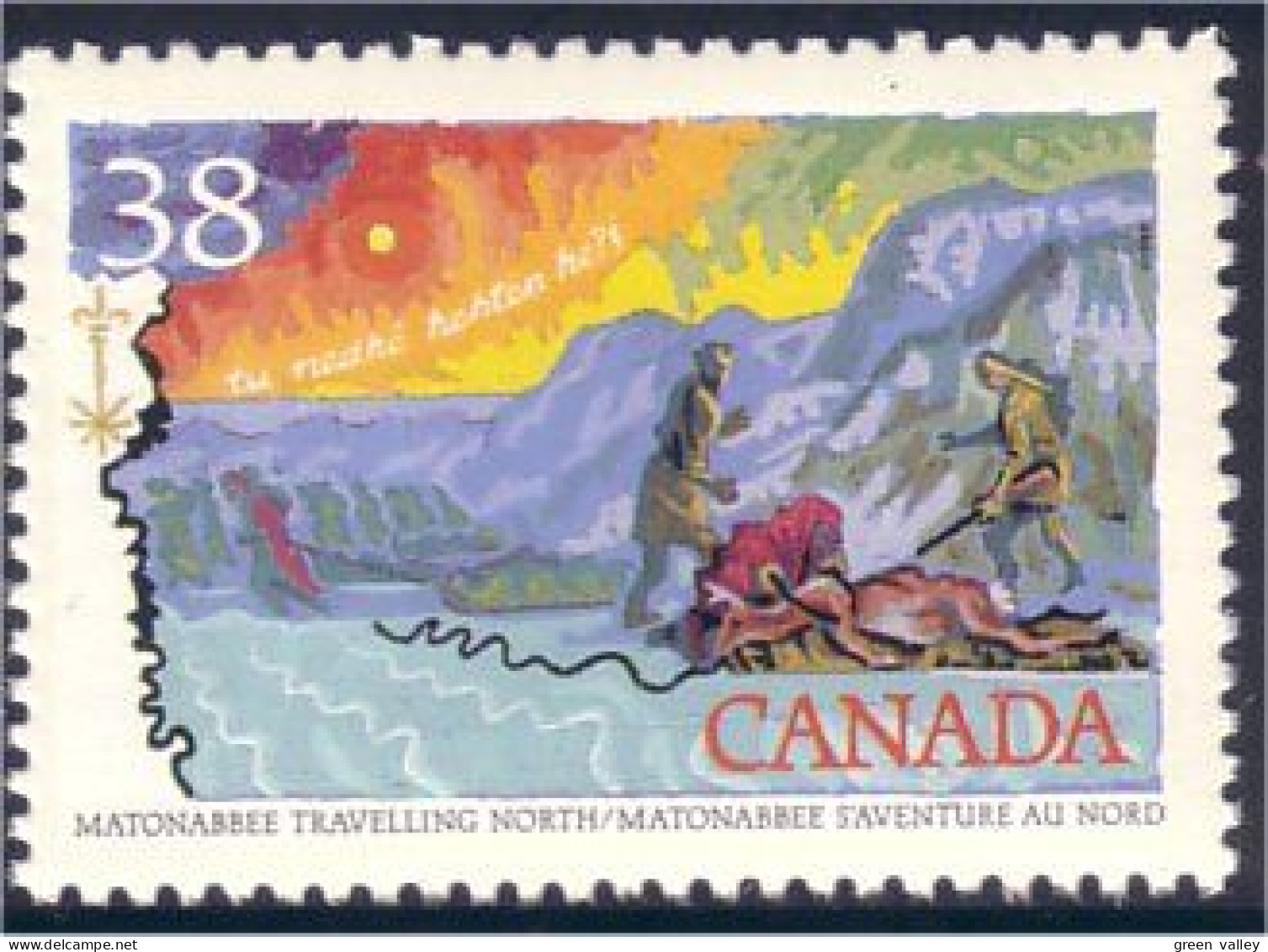 Canada Explorateur Matonabbee Explorer Chevreuil Deer MNH ** Neuf SC (C12-33b) - Other & Unclassified