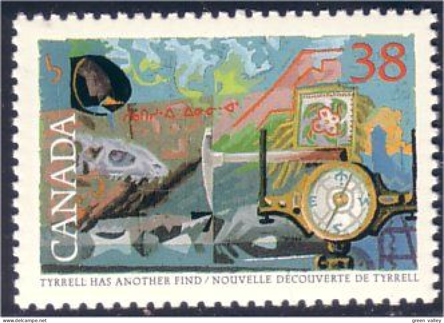 Canada Explorateur Tyrrell Explorer MNH ** Neuf SC (C12-35c) - Géographie