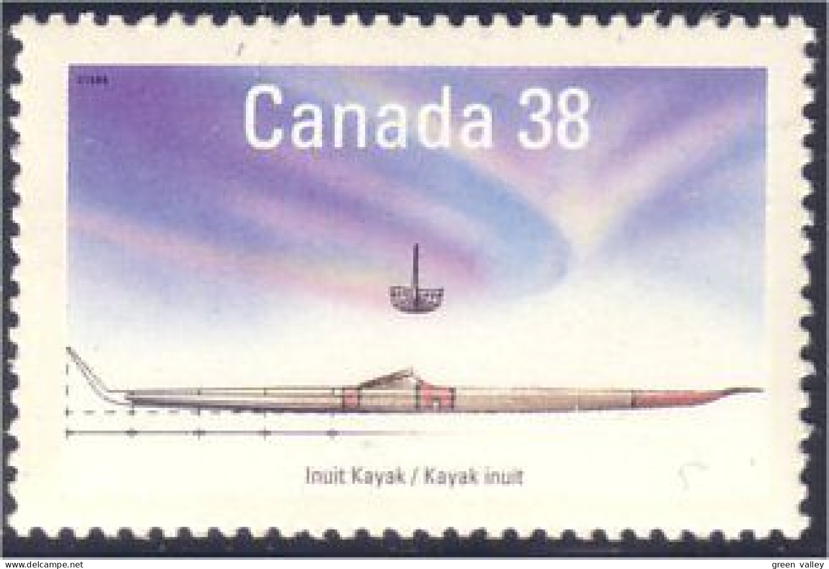 Canada Canot Inuit Eskimo Canoe MNH ** Neuf SC (C12-31a) - Unused Stamps