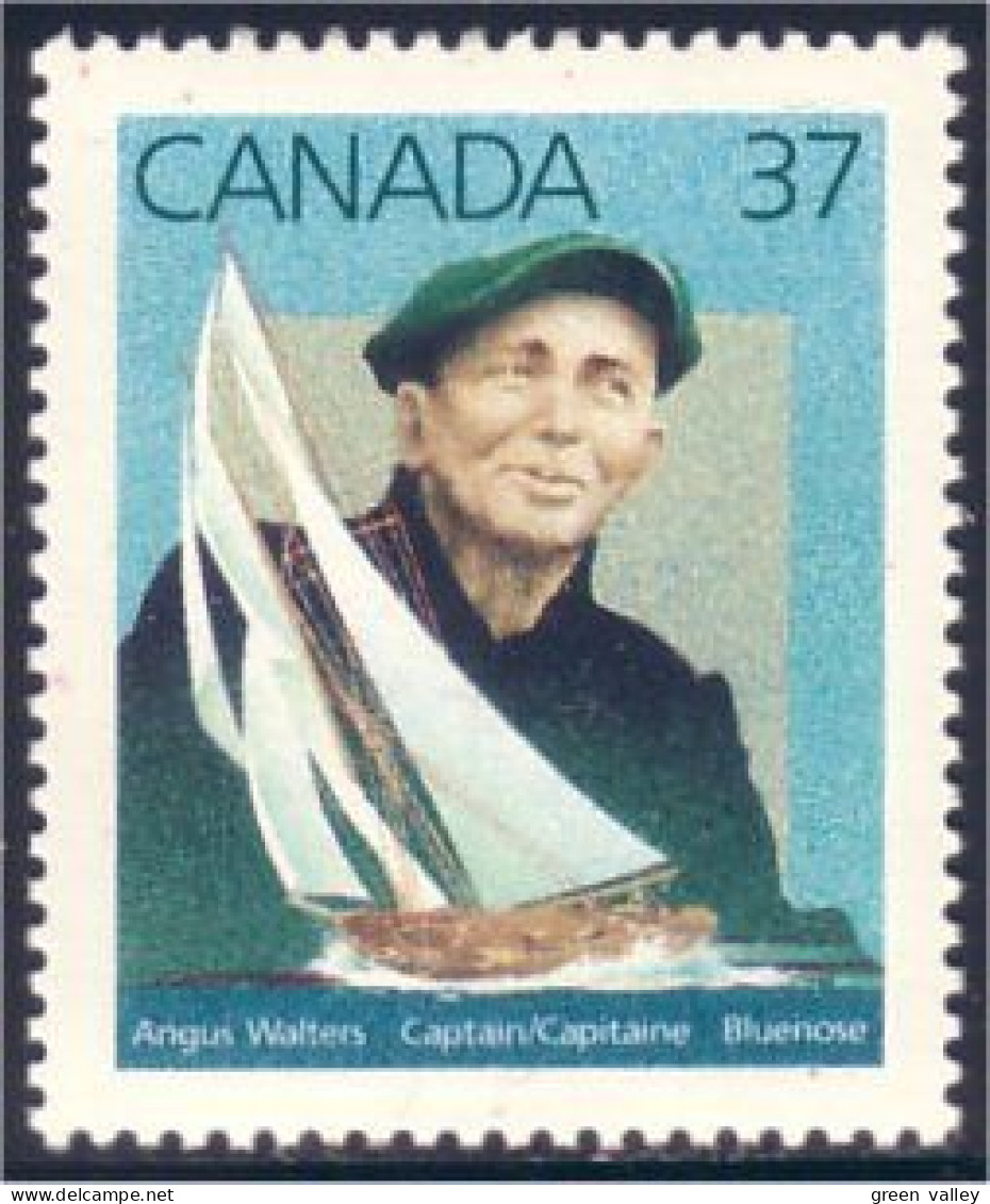 Canada Angus Walter Capitaine Bluenose Captain MNH ** Neuf SC (C12-28b) - Bateaux