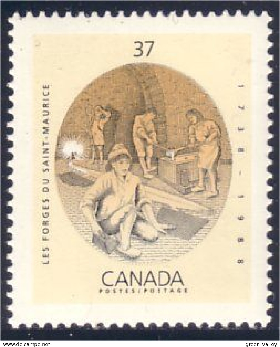 Canada Forges St Maurice MNH ** Neuf SC (C12-16a) - Unused Stamps