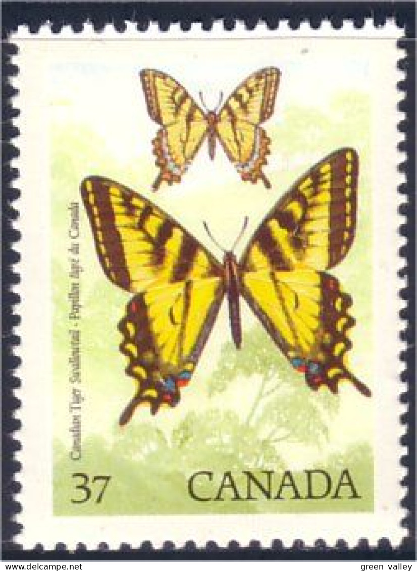 Canada Tiger Papillon Butterfly Schmetterling Farfala Mariposa MNH ** Neuf SC (C12-13b) - Papillons