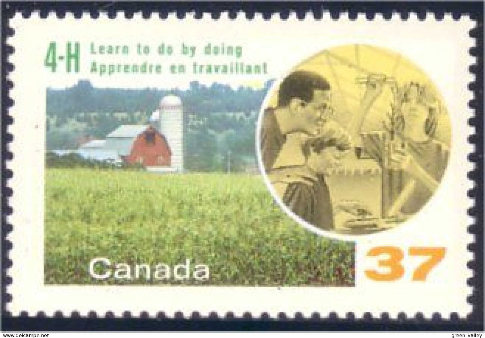 Canada 4-H Clubs MNH ** Neuf SC (C12-15a) - Unused Stamps