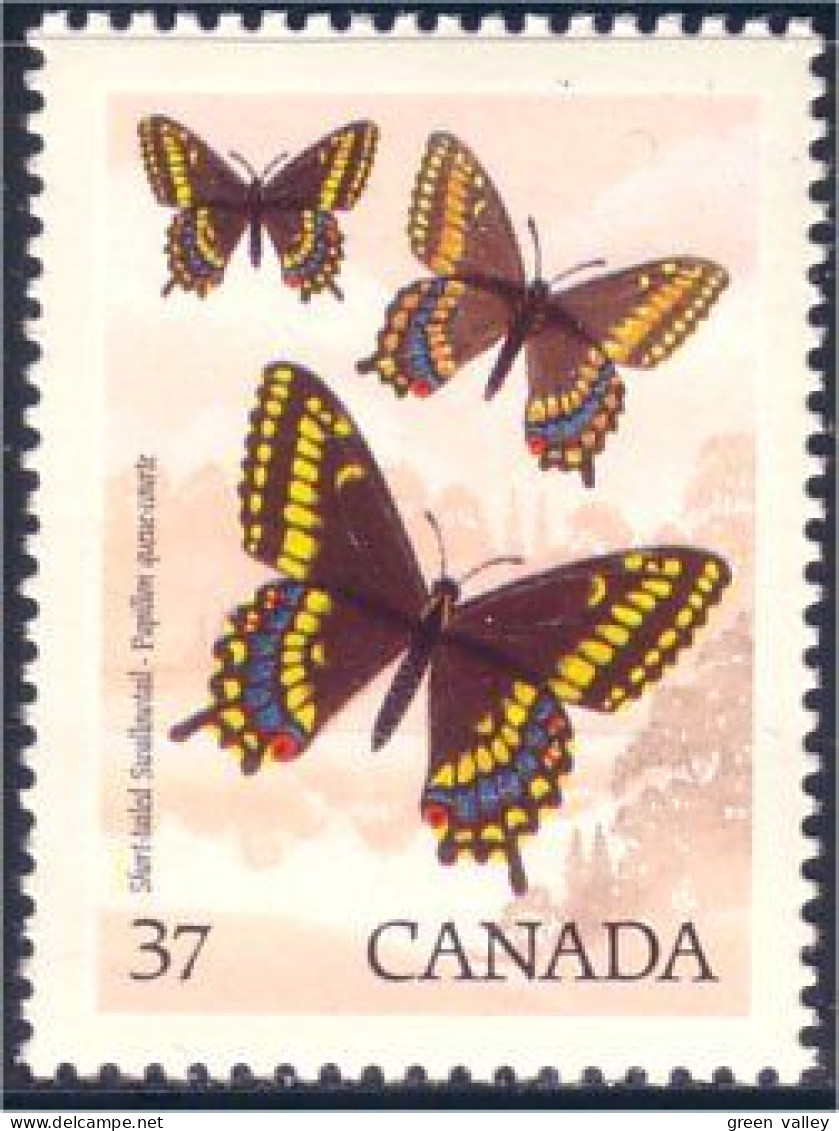 Canada Swallowtail Papillon Butterfly Schmetterling Farfala Mariposa MNH ** Neuf SC (C12-10c) - Other & Unclassified