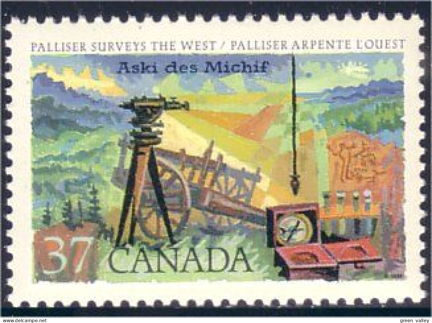 Canada John Palliser Geographer Arpenter MNH ** Neuf SC (C12-02c) - Geography