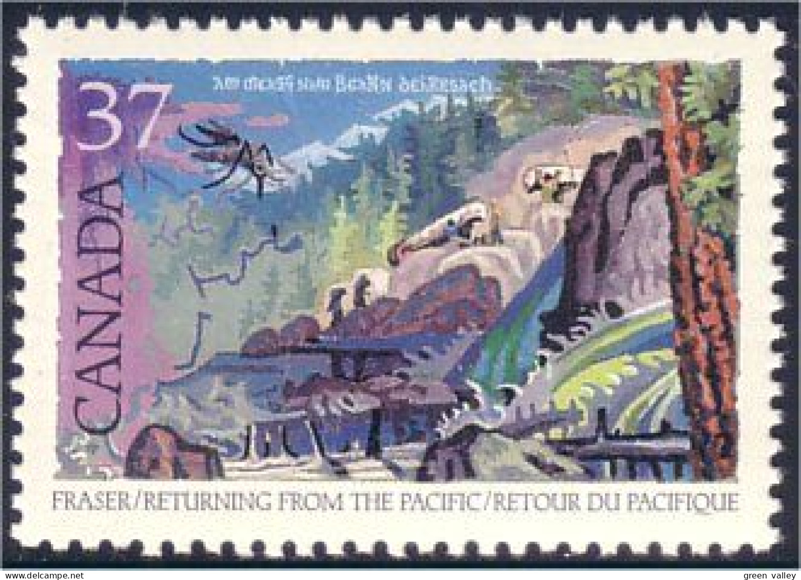 Canada Simon Fraser Explorer Explorateur MNH ** Neuf SC (C12-01a) - Unused Stamps