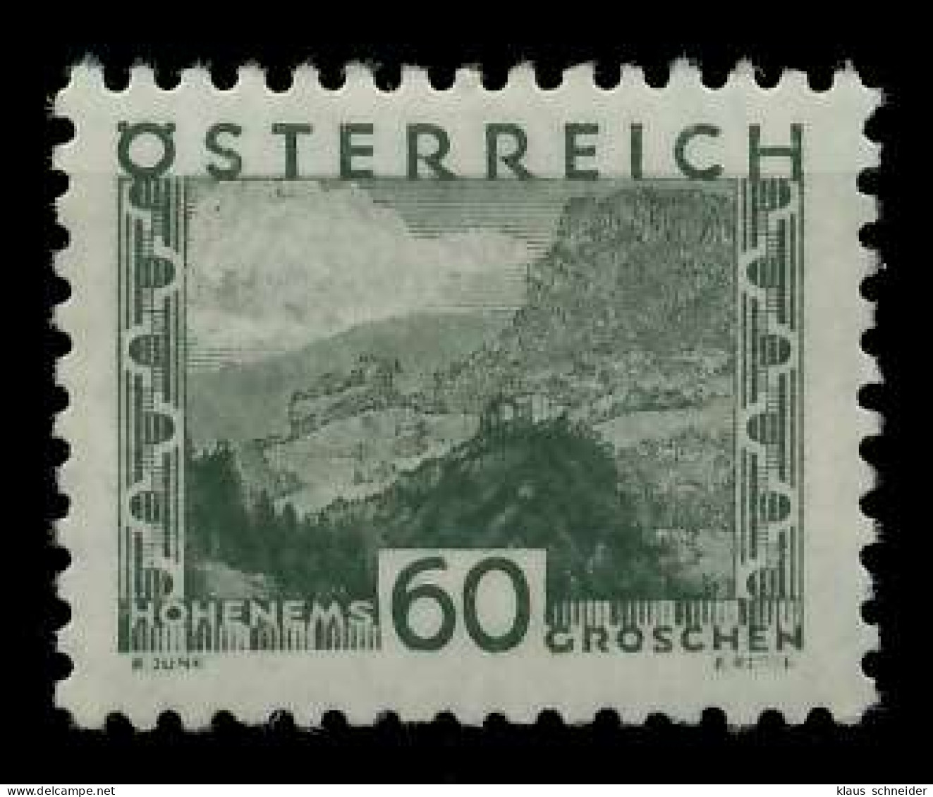 ÖSTERREICH 1932 Nr 542 Ungebraucht X7ABBC6 - Unused Stamps