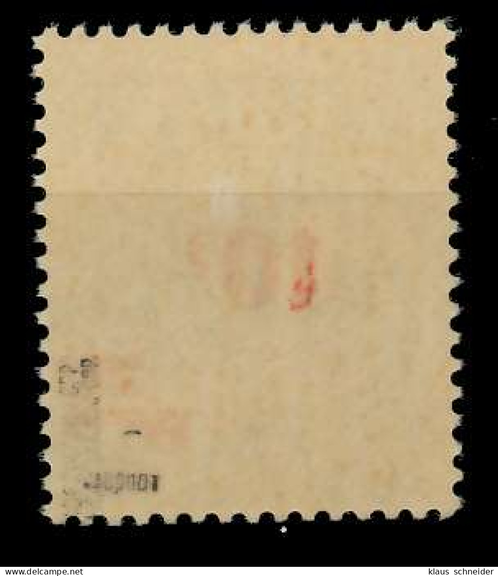 SAARLAND 1947 Nr 235ZI-II Postfrisch Gepr. X7D139A - Unused Stamps