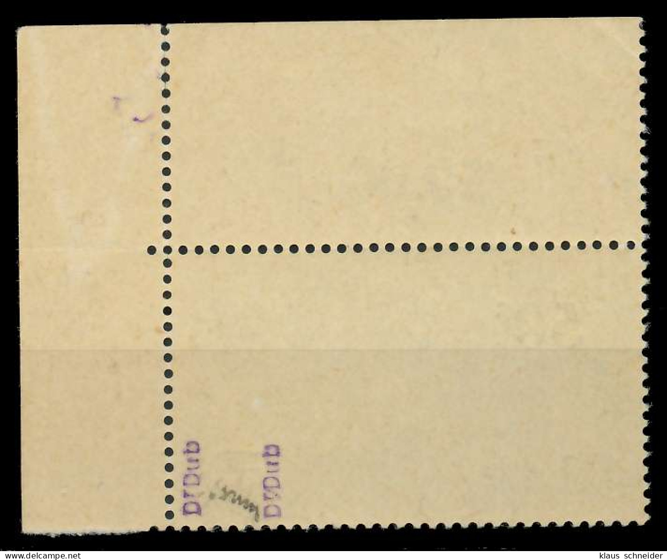 SAARLAND 1947 Nr 238ZI Postfrisch Gepr. X7D13A2 - Ungebraucht