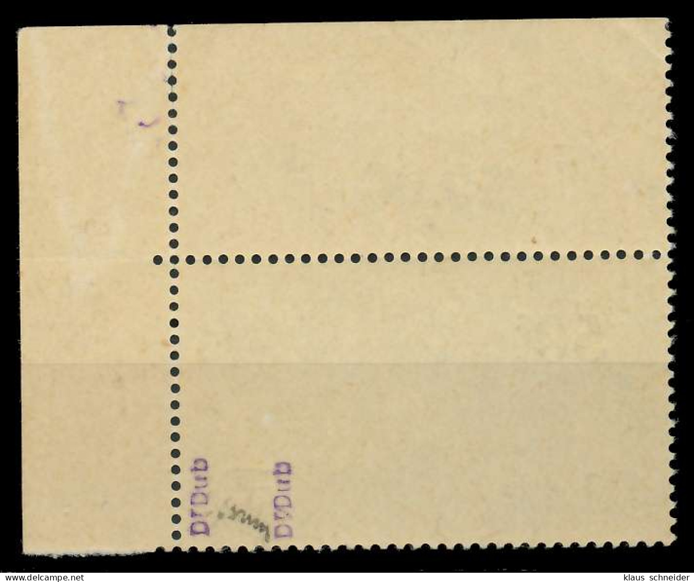 SAARLAND 1947 Nr 238ZI Postfrisch Gepr. X7D13A2 - Nuovi