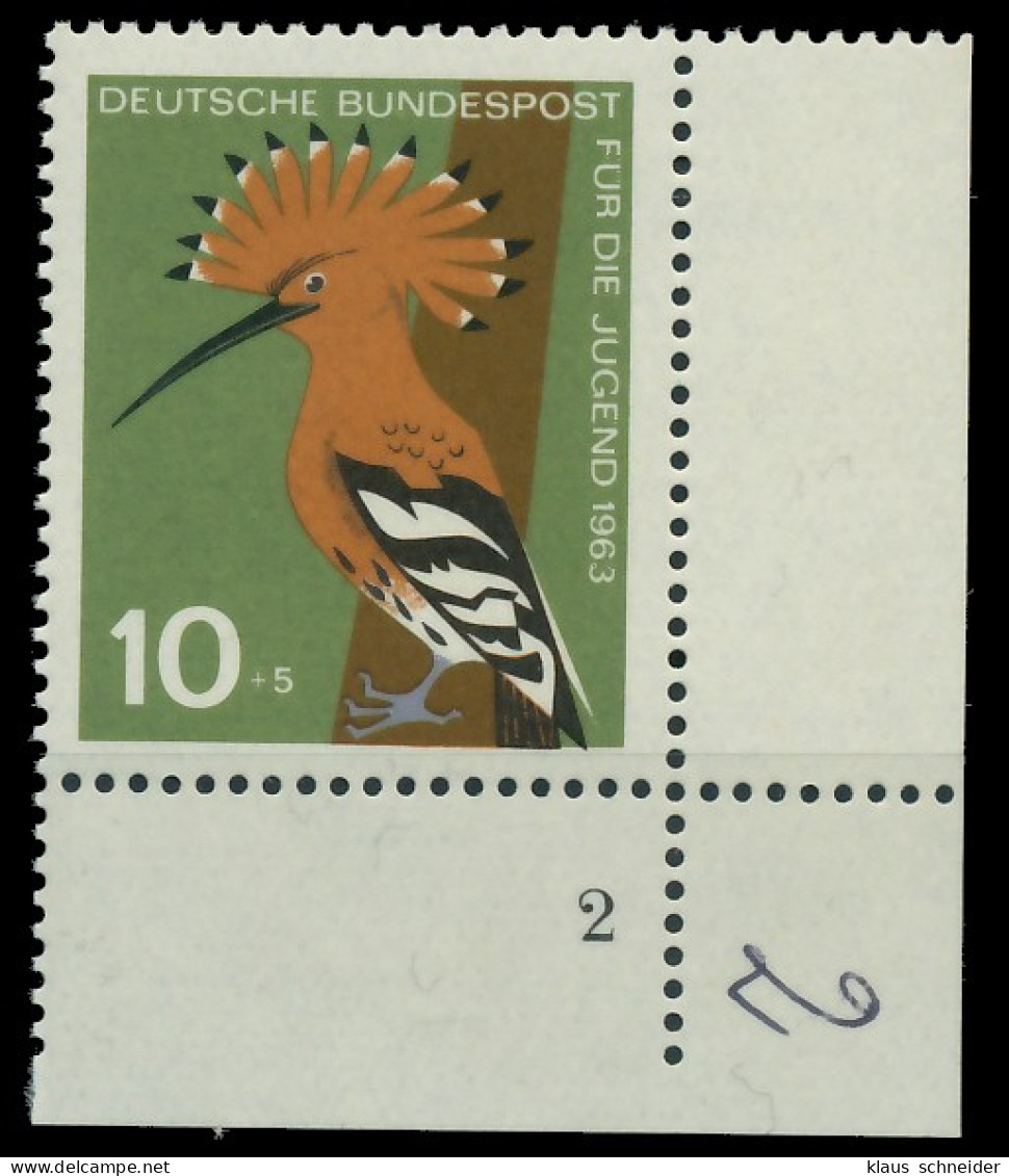 BRD 1963 Nr 401 Postfrisch FORMNUMMER 2 X7EAC62 - Unused Stamps