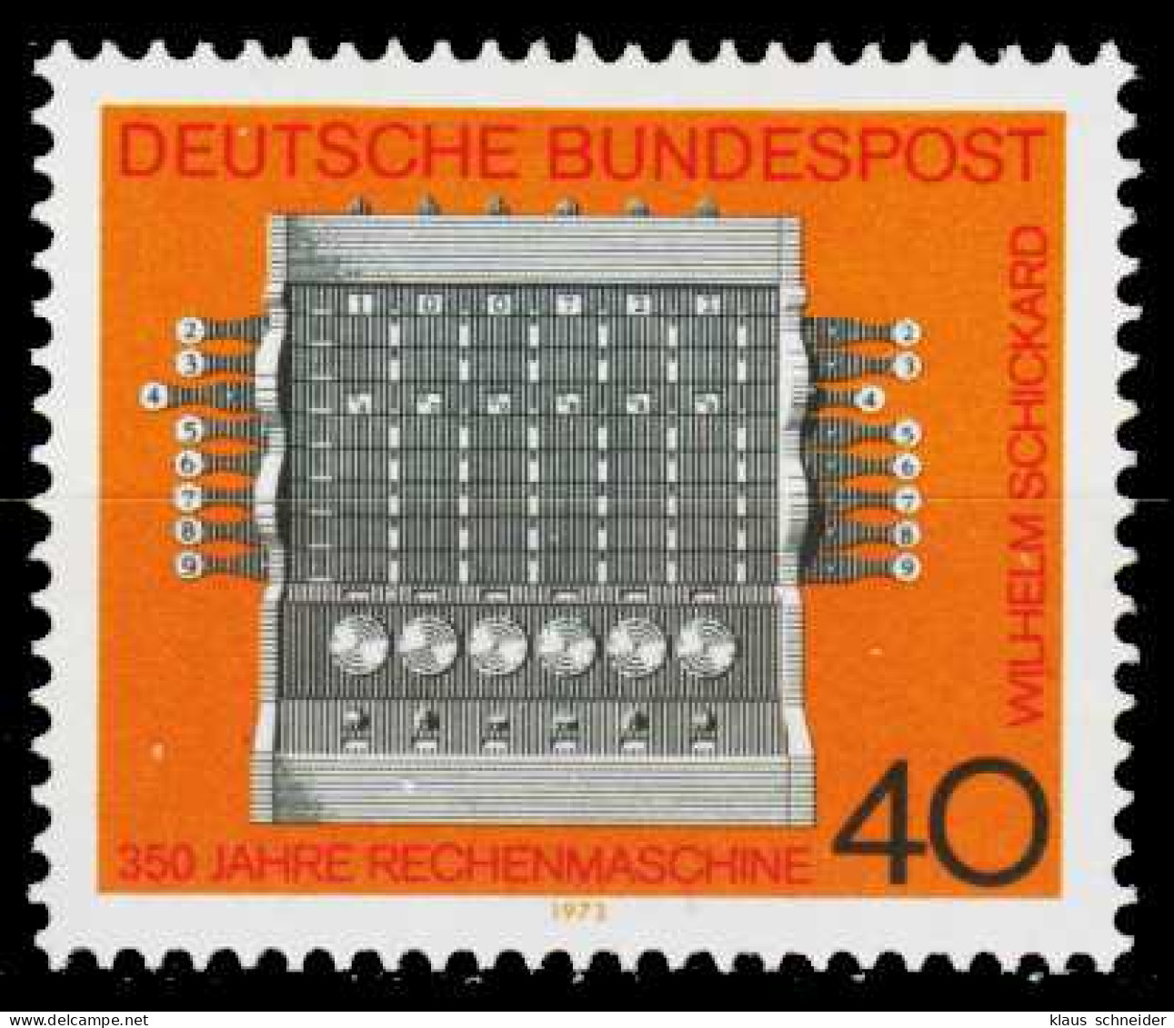 BRD 1973 Nr 778 Postfrisch S5E143E - Unused Stamps